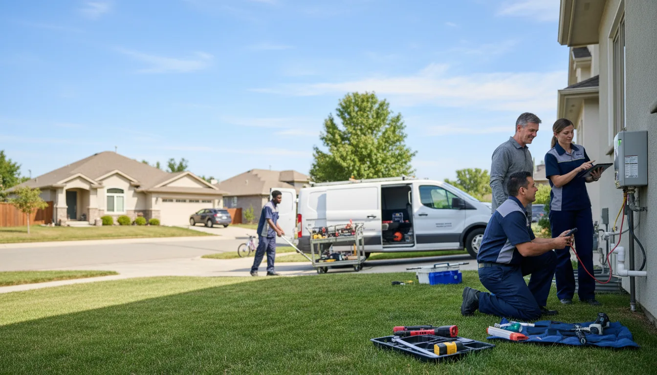 Tankless water heater service in Mcadoo, TX
